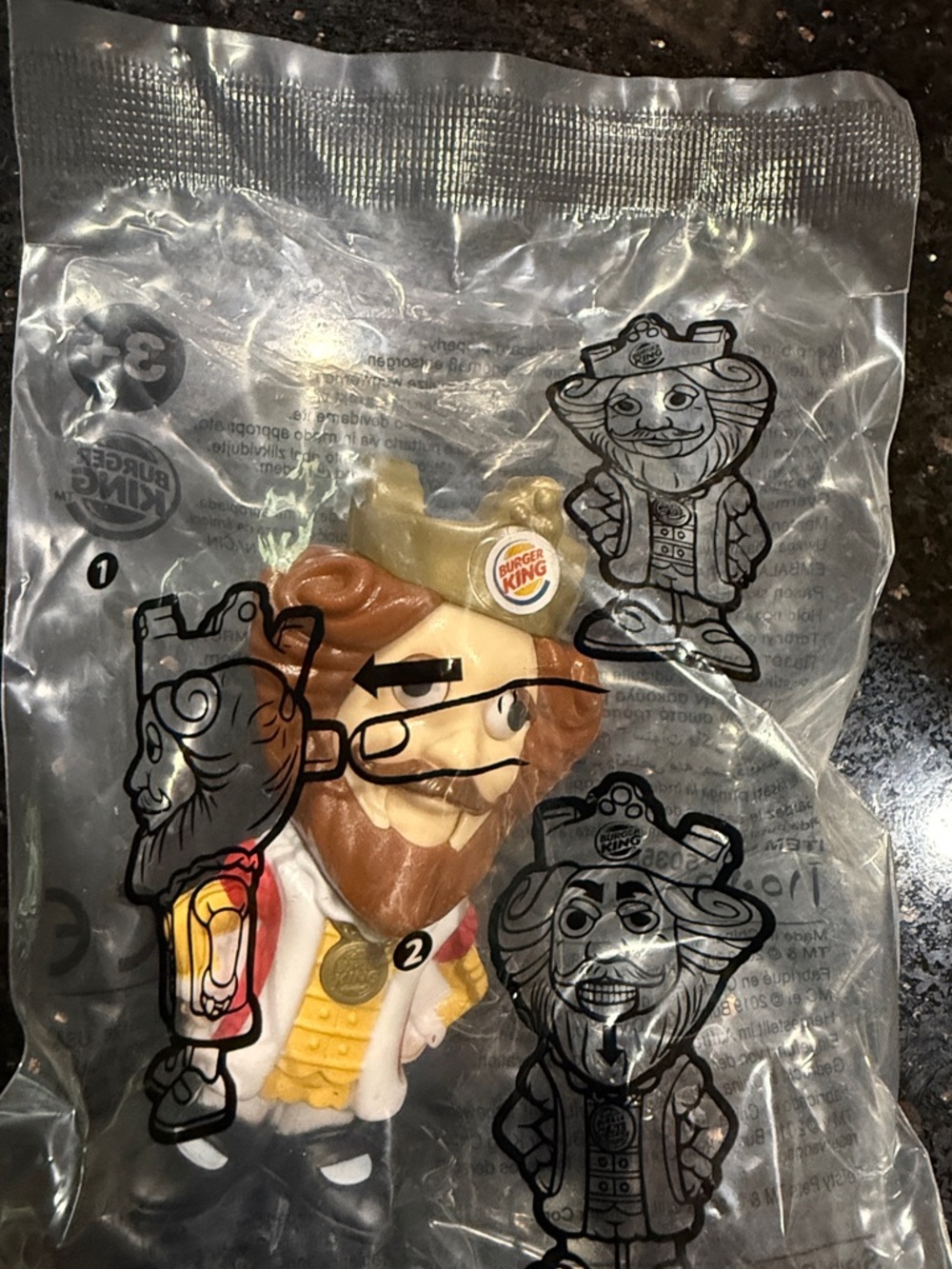 Burger King Red-Head King Mascot Collectible Figure